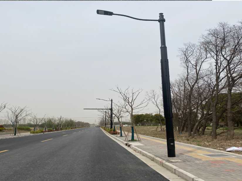 肥西县上海综合杆 太阳能路灯工程